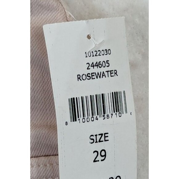 Warp + Weft Jean Shorts Women size 8/29 High Rise Pink Denim Rosewater Western - Picture 6 of 15